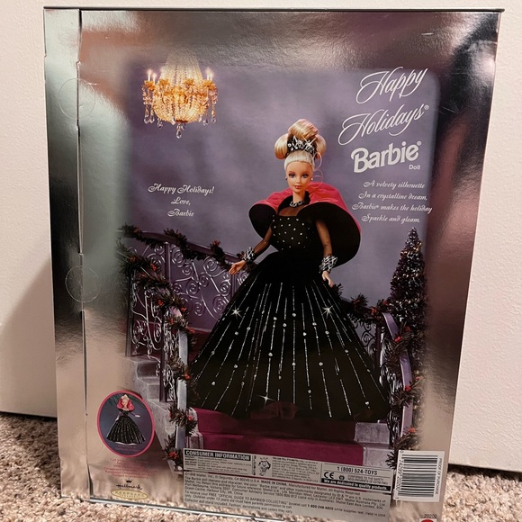 1998 Holiday Collectors Barbie (Never Opened) - Picture 2 of 2